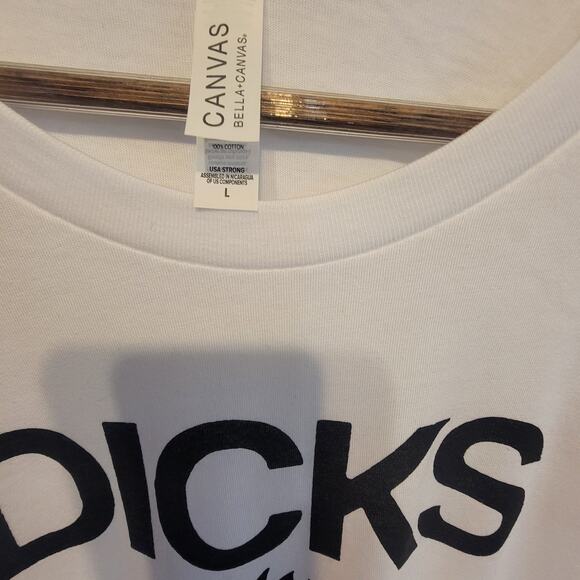 The Dicks   band   t shirt size  large white - Picture 2 of 2